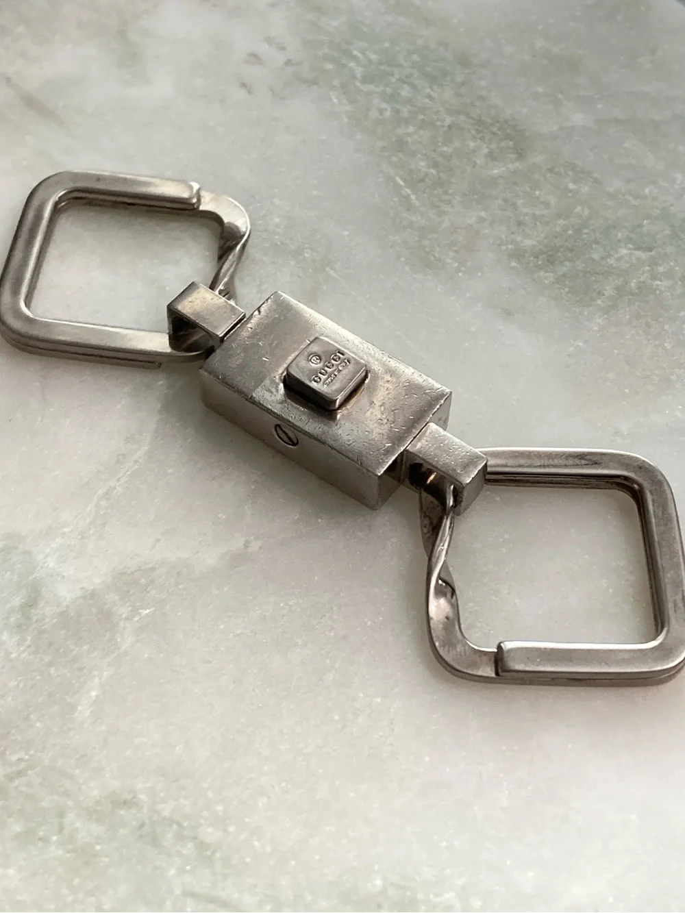 Gucci Quick-Release Valet Key Ring Vintage